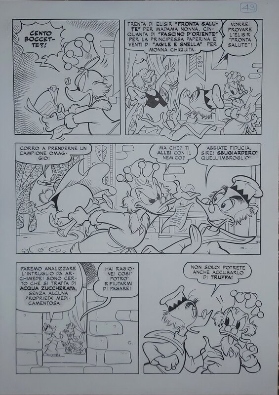 For sale - Picsou Disney by Giuseppe Dalla Santa - Comic Strip