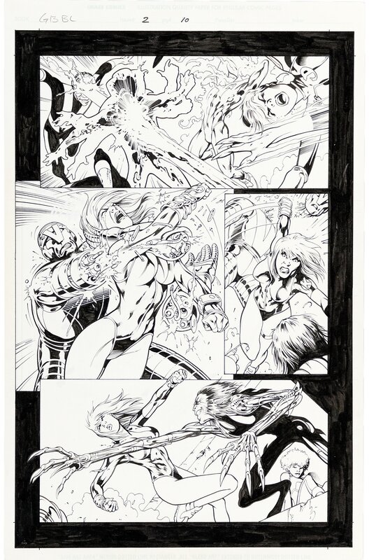 Alan Davis, Mark Farmer, Gen 13 Bootleg #2 p10 - Planche originale