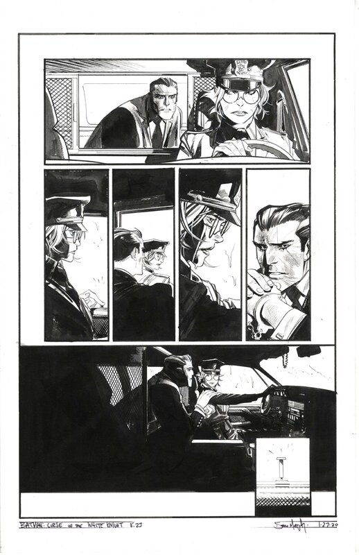 Sean Murphy, Batman : Curse of the White Knight #8 P23 - Planche originale