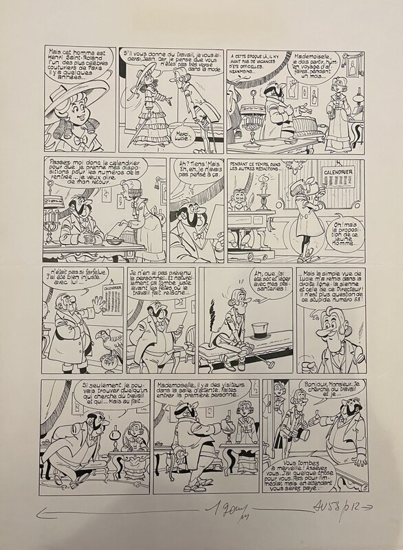 Jean Rytouceul par Jean Chakir, Guy Hempay - Planche originale