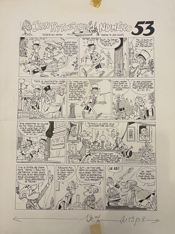Jean Rytouceul by Jean Chakir, Guy Hempay - Comic Strip