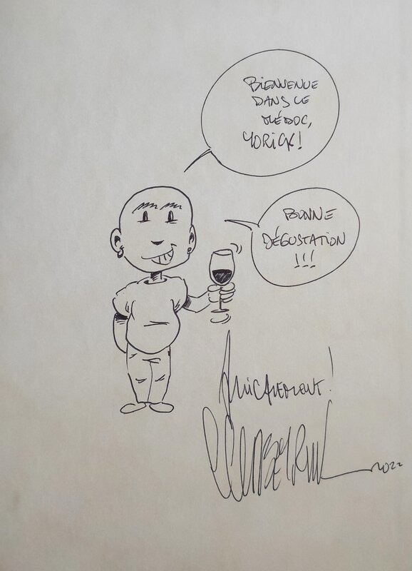 Eric Corbeyran, Châteaux Bordeaux T.9 Les primeurs - Dédicace