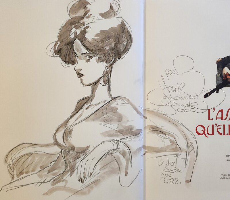 Yannick Corboz, L'assassin qu'elle mérite T.1 Art nouveau - Sketch