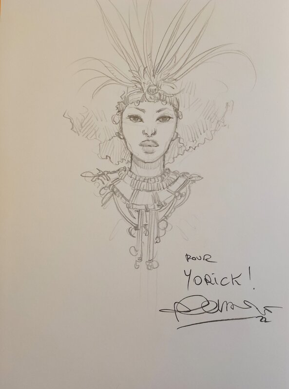 Alessia de Vincenzi, Les reines de sang-Njinga la lionne du Matamba T.1 - Sketch