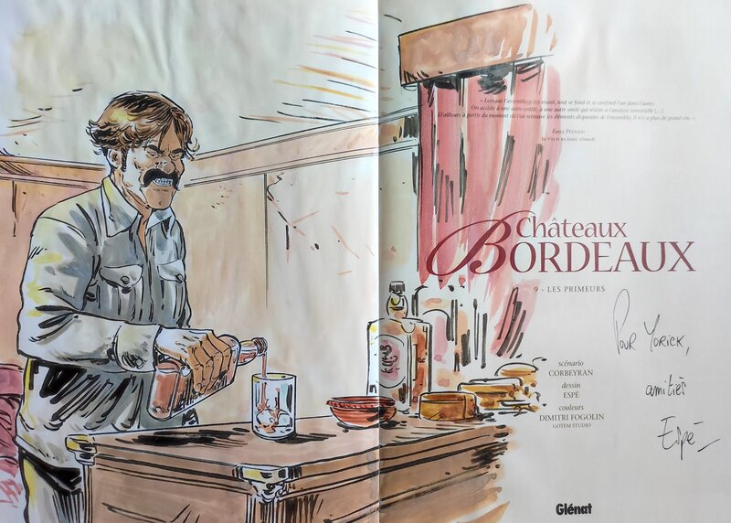 Espé, Châteaux Bordeaux T.9 Les primeurs - Sketch