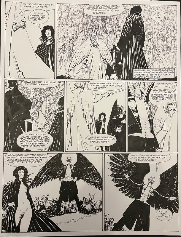 Gothic par Philippe Marcelé, Rodolphe - Planche originale