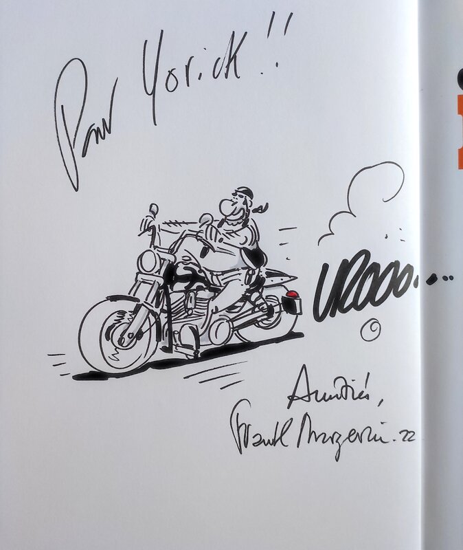 Frank Margerin, Je veux une Harley T.3 La conquête de l'ouest - Sketch