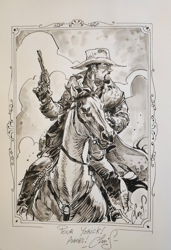 Chris Regnault, Jesse James (one shot) - Sketch