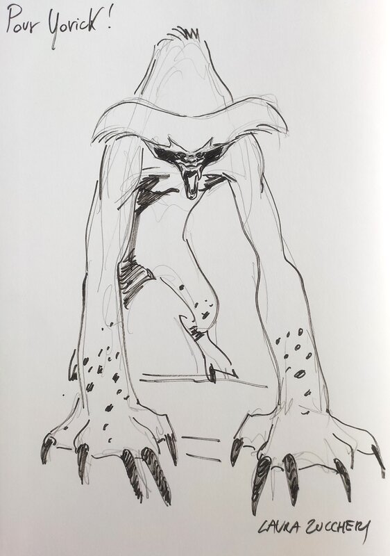 Laura Zuccheri, Les épées de verre-T.1 Yama - Sketch