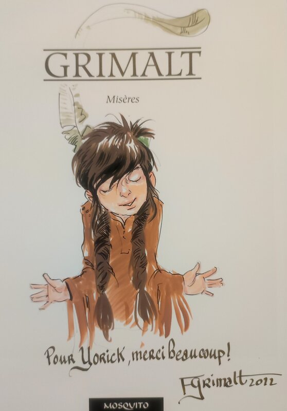 Misères (one shot) par grimalt - Dédicace