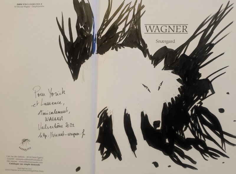 Vincent Wagner, Snaergard (one shot) - Dédicace