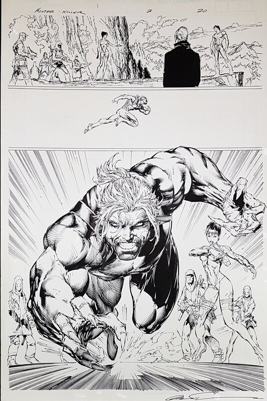 Marc Silvestri, Joe Weems, Hunter-Killer T2 P20 - Comic Strip