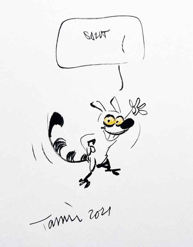 Maki (tome 1) by Fabrice Tarrin - Sketch