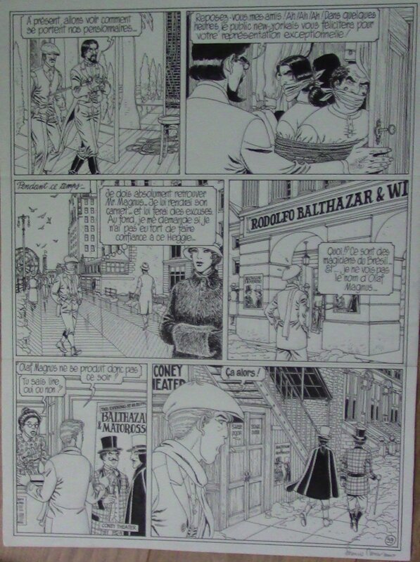 Victor SACKVILLE by Francis Carin - Comic Strip