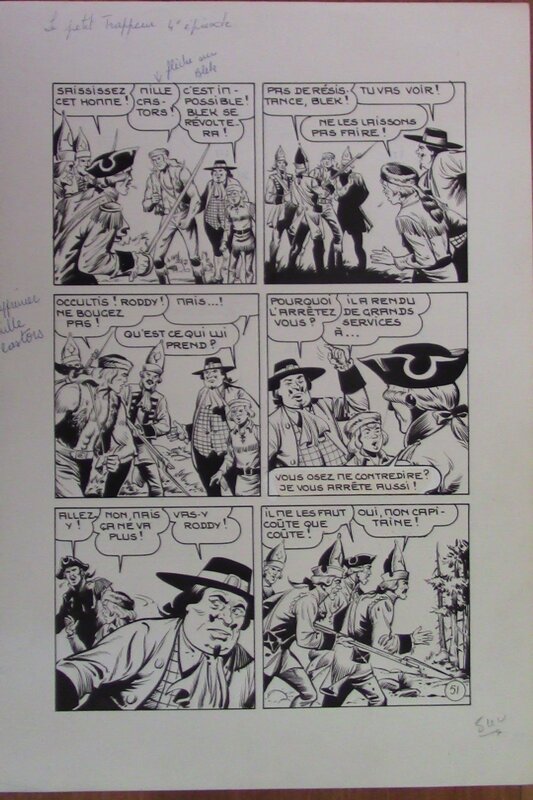 EsseGesse, Blek LE ROC PETIT TRAPPEUR 4E EPISODE - Comic Strip