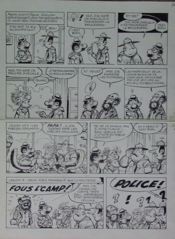 Marc LEBUT PAGE 20 par Francis - Planche originale