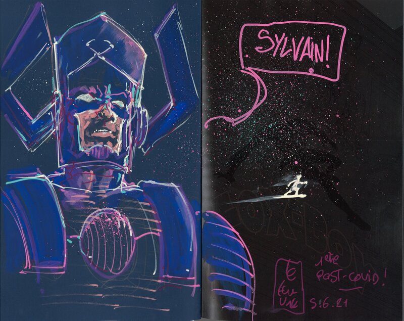 Galactus by Laurent Lefeuvre - Sketch