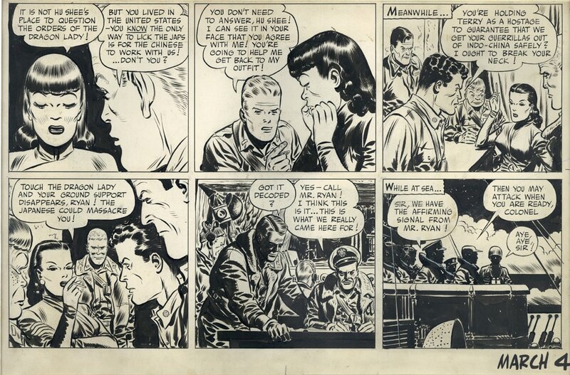 For sale - Terry&the pirates by Milton Caniff - Comic Strip