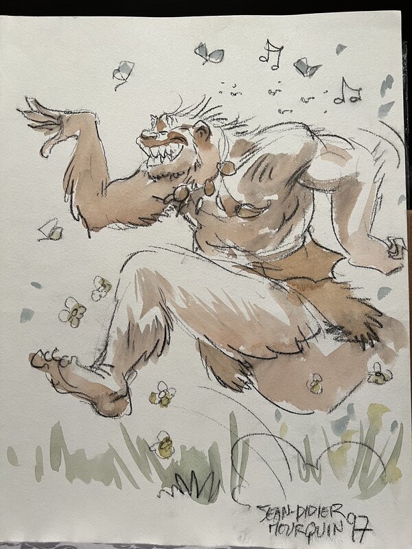Trolls de Troy by Jean-Louis Mourier, Didier Tarquin - Sketch