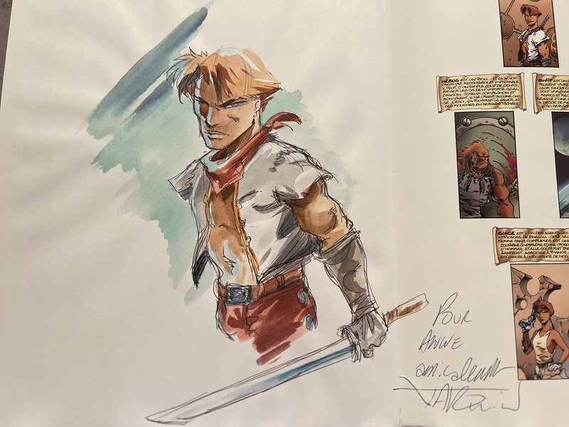 Didier Tarquin, Lyse Tarquin, Lanfeust des Etoiles - Sketch