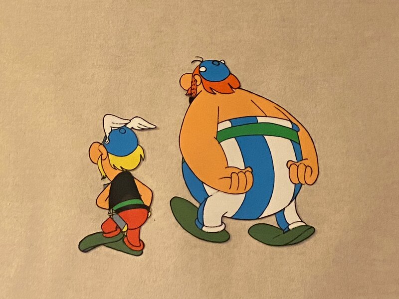 Albert Uderzo, Belvision, Astérix et Obélix - Original art