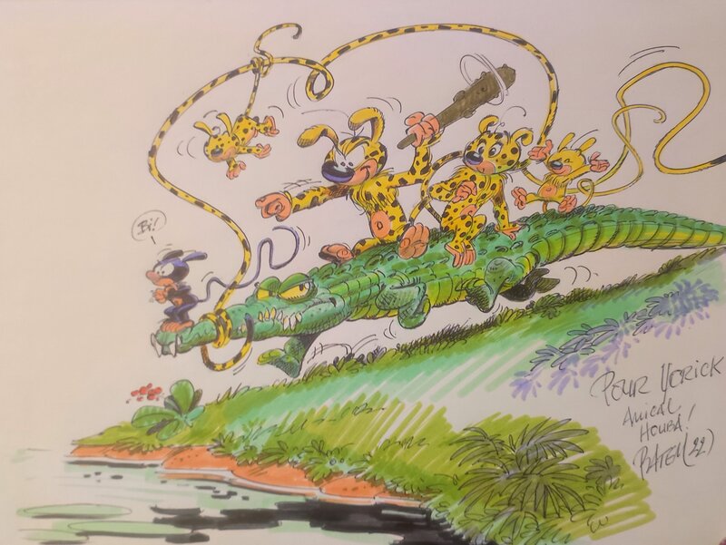 Batem, Marsupilami-T.15 C'est quoi ce cirque - Sketch