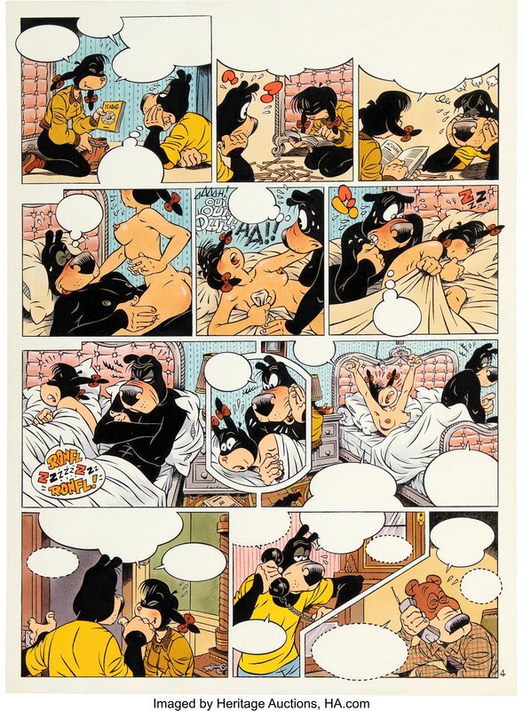 Max et Nina T1 P4 par Ben Radis, Léa Pivin - Planche originale