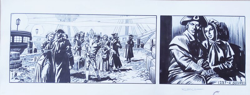 For sale - Julio Ribera, Capitaine Tempête ( n°237) - Comic Strip