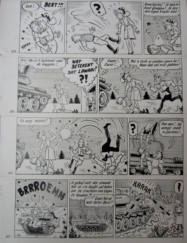 Pom, Piet Pienter en Bert Bibber - De Dubbel-Koolzure-Soda-Bom - Comic Strip