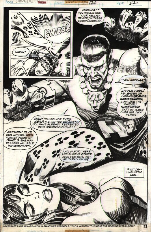 Bob Brown, Vince Colletta, Daredevil 120 page 22 - Comic Strip