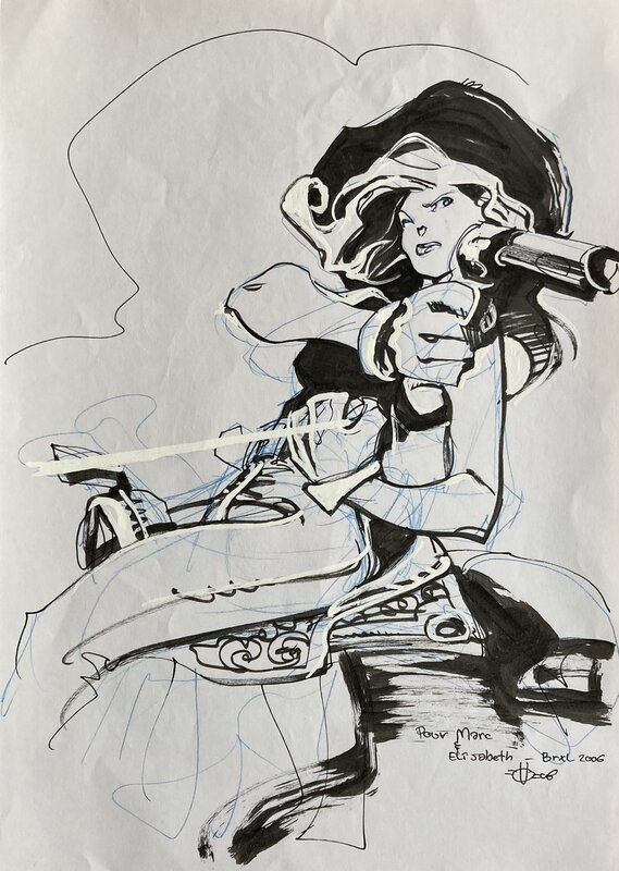 Angela by Olivier Vatine - Comic Strip