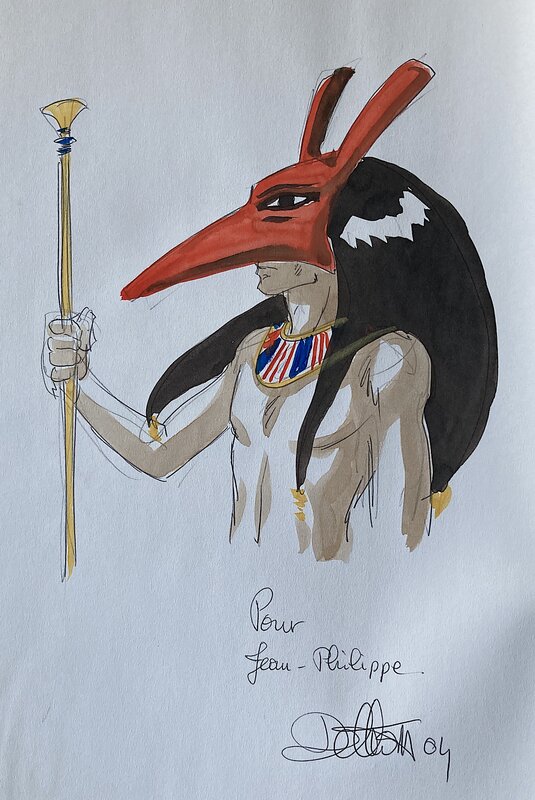 Seth by Isabelle Dethan - Sketch