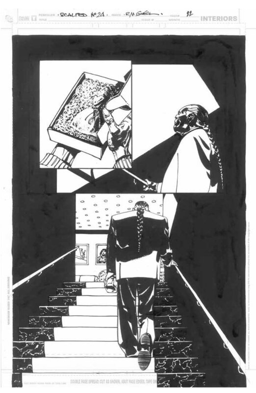 Scalped #24 page 22 by Guéra R. M. - Comic Strip