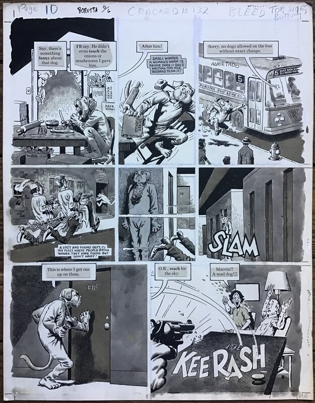 JOHN SEVERIN - BORETTA p.5 - Comic Strip
