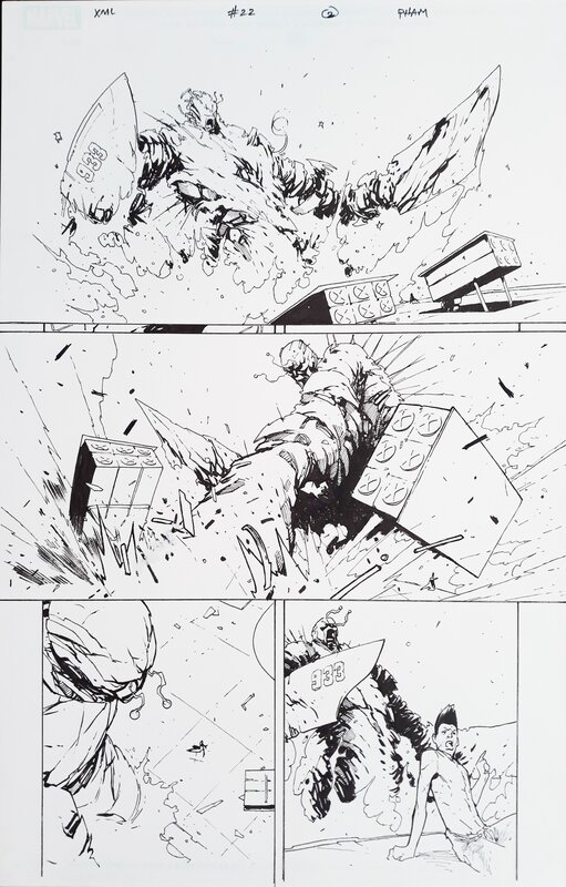 Khoi Pham, Simon Spurrier, X-Men Legacy: Legion - Planche originale