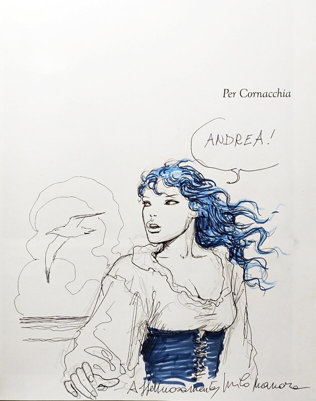Ipazia - Milo Manara - Sketch
