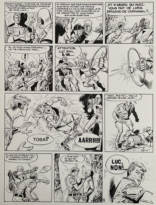 Eddy Paape, Luc Orient - Les soleils de Glace - T2 p12 - Comic Strip