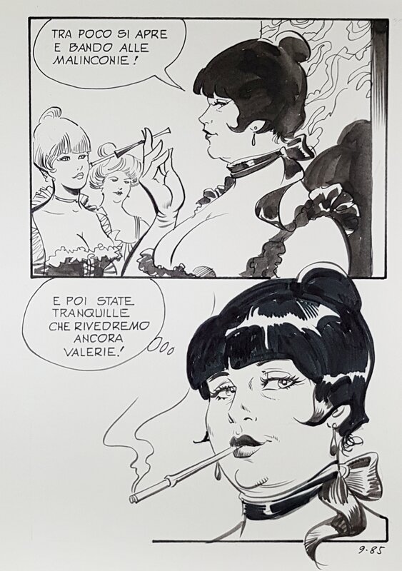 Casino #9 p85 par Leone Frollo - Planche originale