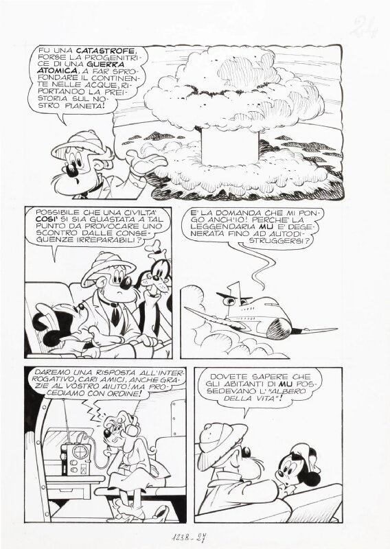 Massimo De Vita – Topolino e l'enigma di Mu - Comic Strip