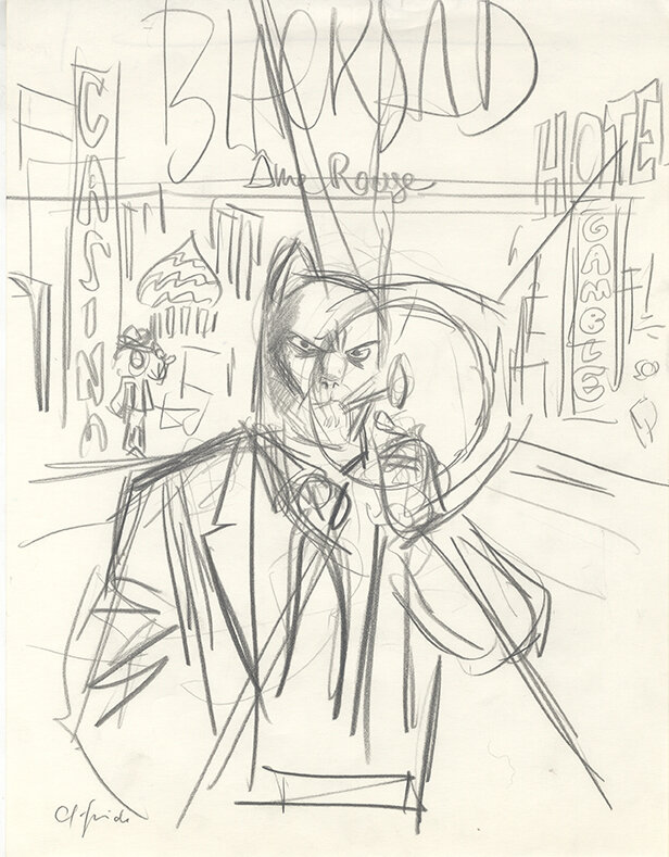 Blacksad by Juanjo Guarnido - Original art