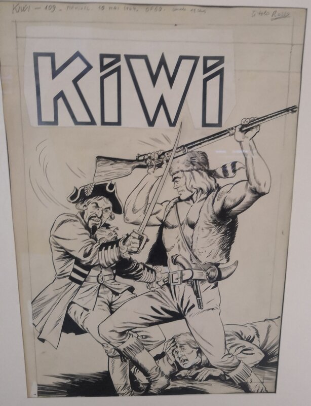 Alessandro Biffignandi, Kiwi 109 couverture  originale 