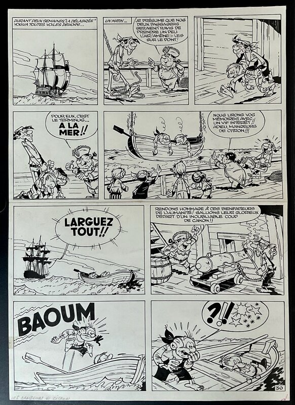 For sale - Marcel Remacle, Les mangeurs de citrons - Comic Strip
