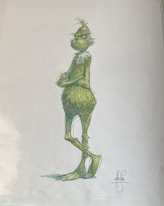 Grinch par Peter De Sève - Planche originale