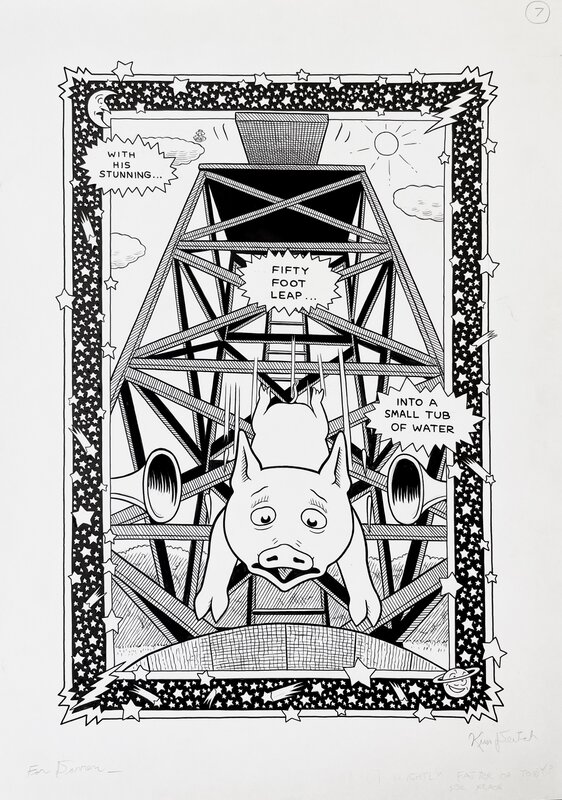 Toby The Flying Pig by Kim Deitch - Comic Strip