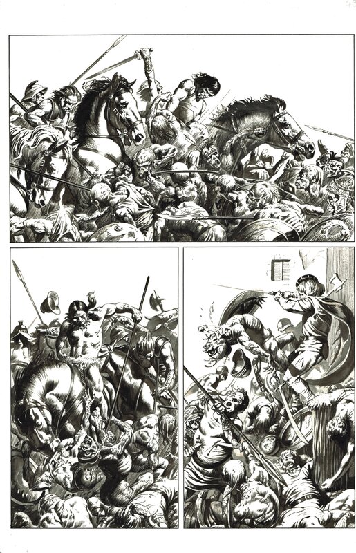 King Kull by John Bolton - Comic Strip