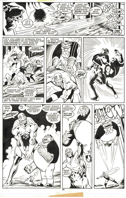 Excalibur #4 Pg.25 by Alan Davis, Paul Neary - Comic Strip