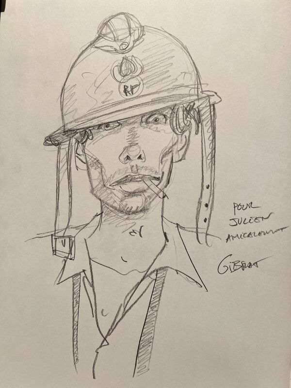 Le Sursis by Jean-Pierre Gibrat - Sketch