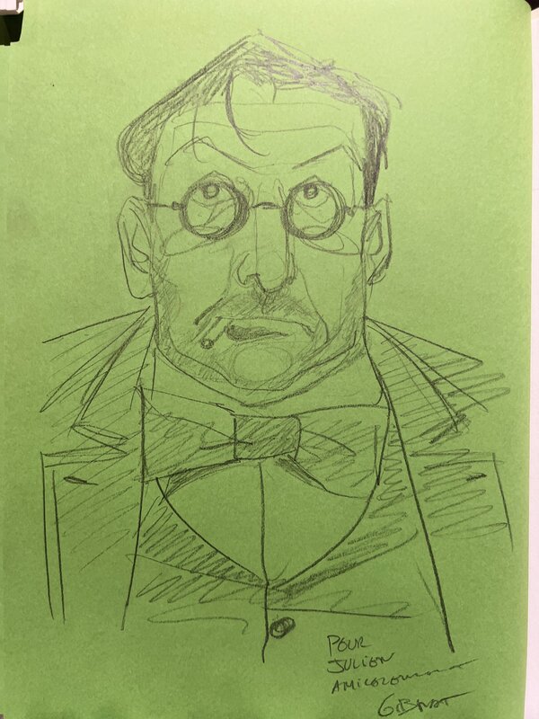 Le Vol du Corbeau by Jean-Pierre Gibrat - Sketch