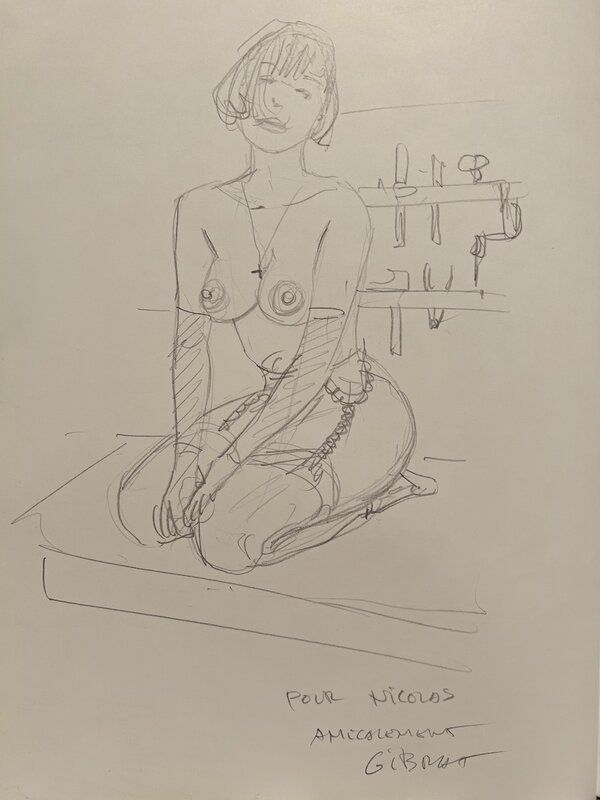 Pinnochia by Jean-Pierre Gibrat - Sketch