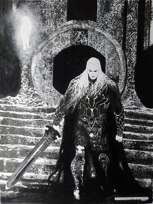 Elric by Stevan Subic - Original Cover